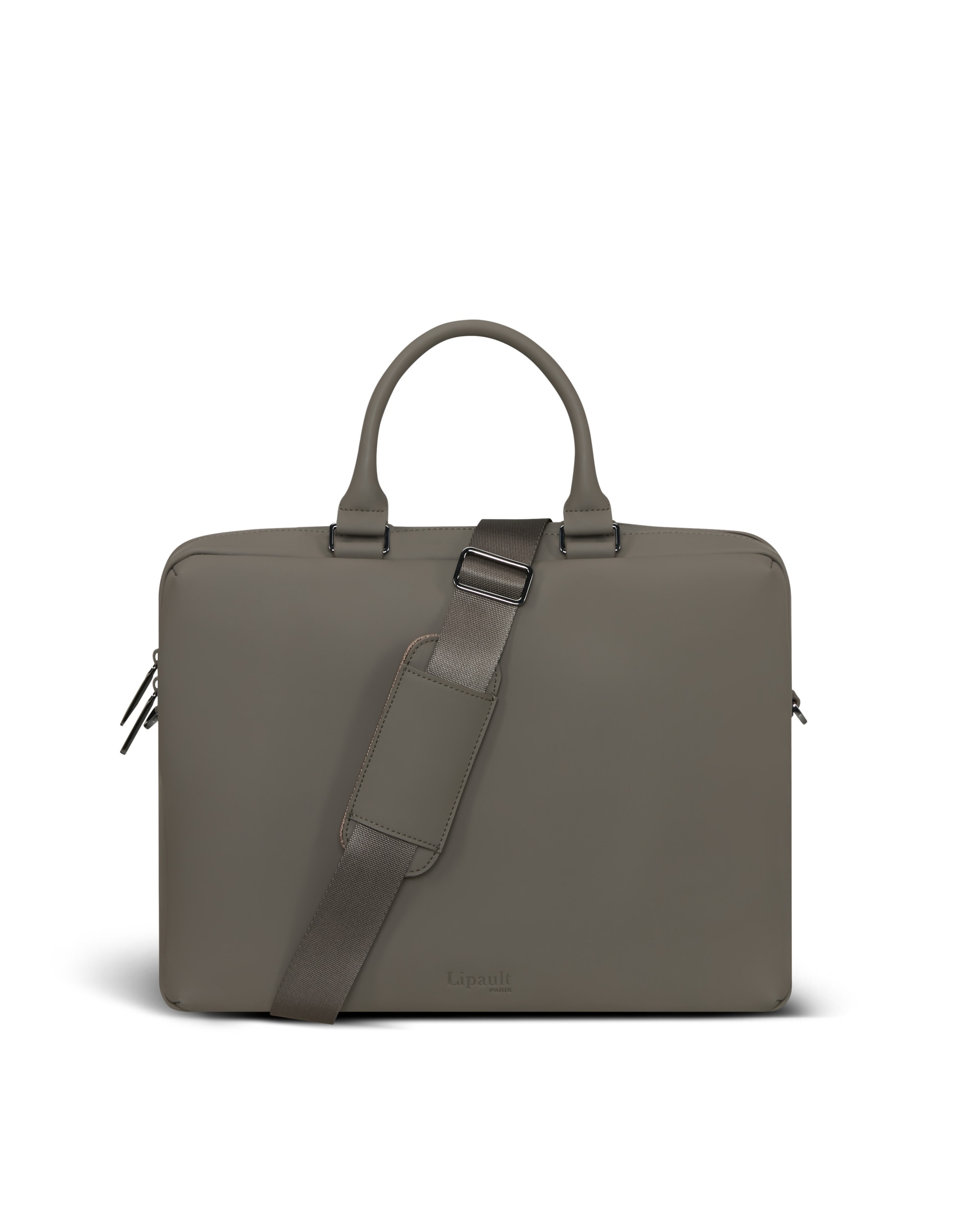 Maletín para portátil de 15,6'' lost in berlin blando con capacidad de 9 litros - Lipault - Gris Piedra Gris Piedra-6