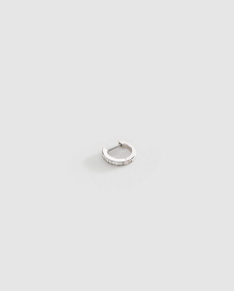 Criolla plata y zirconitas 11mm mix match - Agatha Paris - Blanco Blanco-1