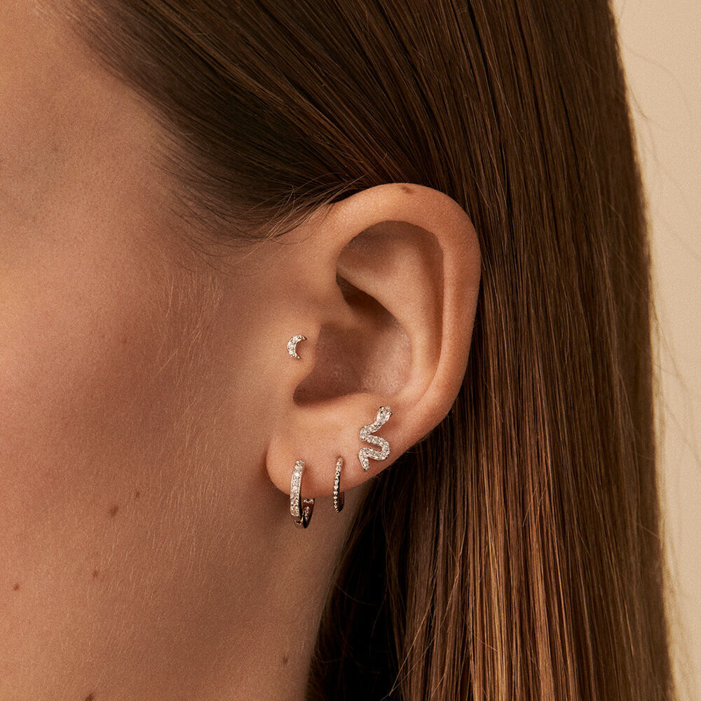 Criolla plata y zirconitas 11mm mix match - Agatha Paris - Blanco Blanco-3