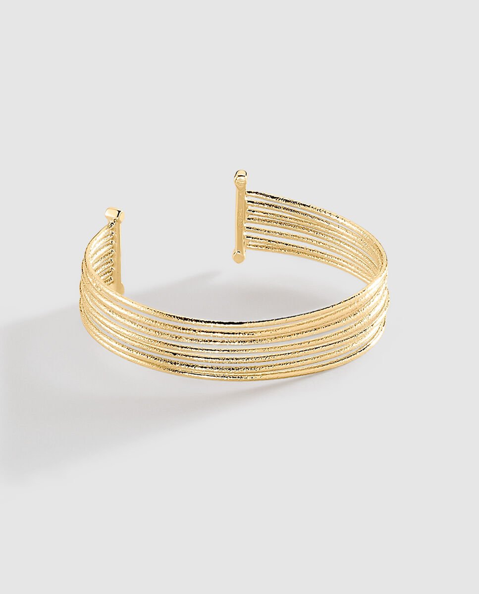 Pulsera goddess esclava maat - Agatha Paris - maría pombo - Dorado Dorado-1