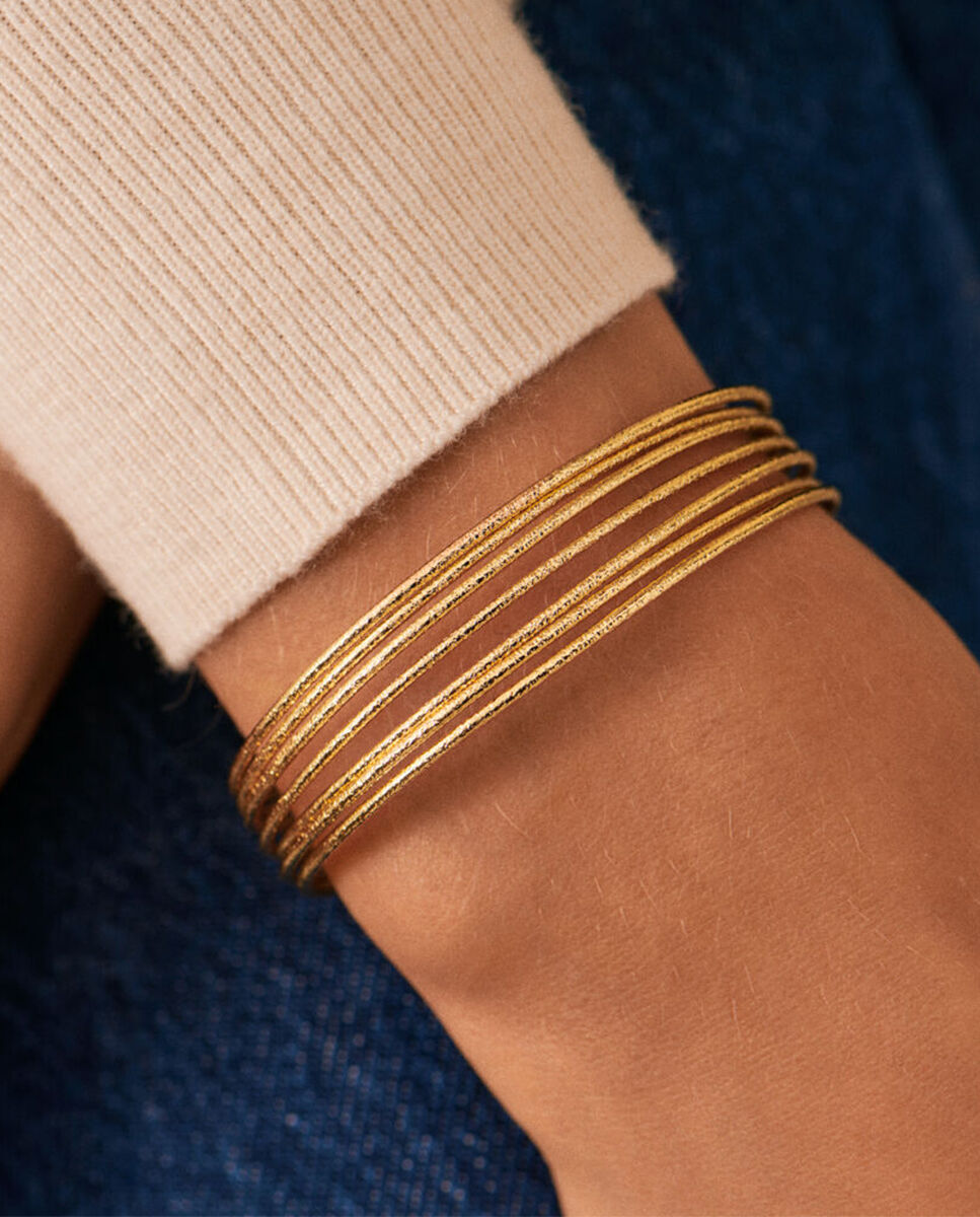 Pulsera goddess esclava maat - Agatha Paris - maría pombo - Dorado Dorado-3