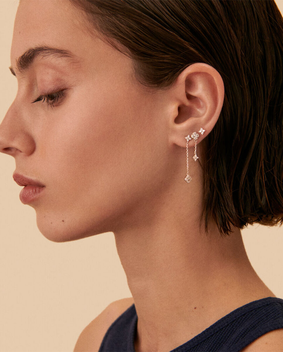 Imagen 2 de Piercing mini beloved - Agatha Paris - cristal / plateado mix match - Plateado Plateado