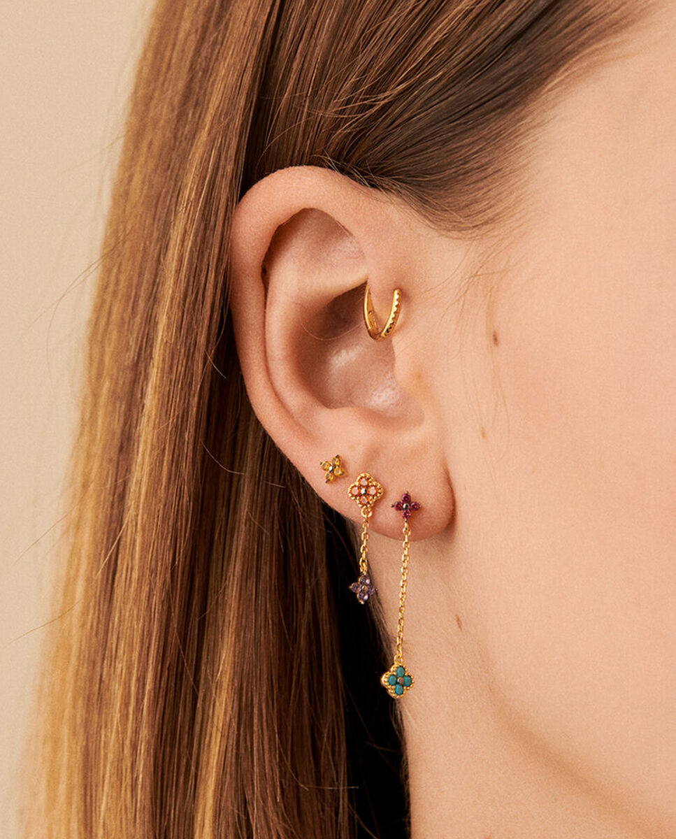Piercing mini mix& match - Agatha Paris - multicolor / oro - Multicolor Multicolor-3