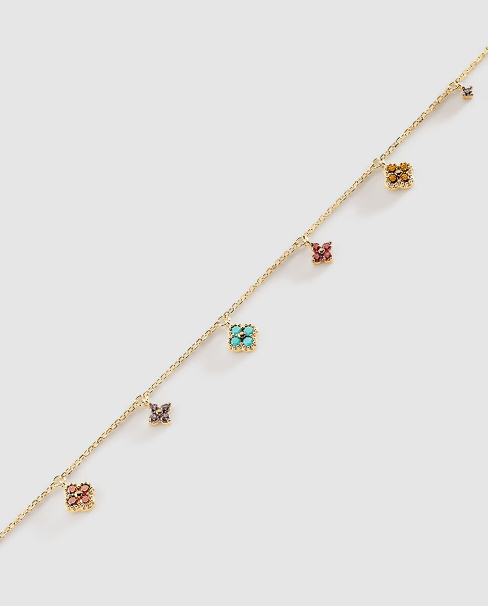 Pulsera de cadena beloved - Agatha Paris - / oro - Multicolor Multicolor-1