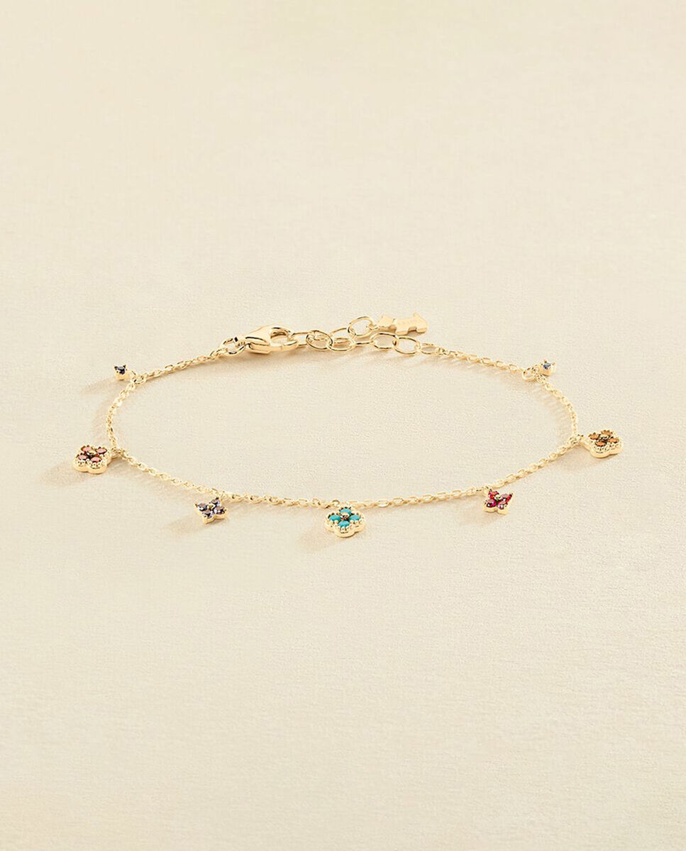 Pulsera de cadena beloved - Agatha Paris - / oro - Multicolor Multicolor-2