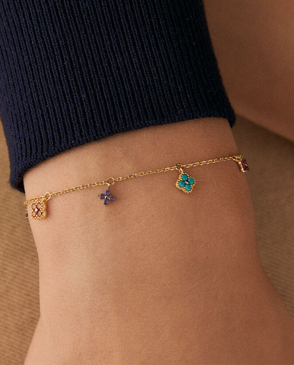 Pulsera de cadena beloved - Agatha Paris - / oro - Multicolor Multicolor-3