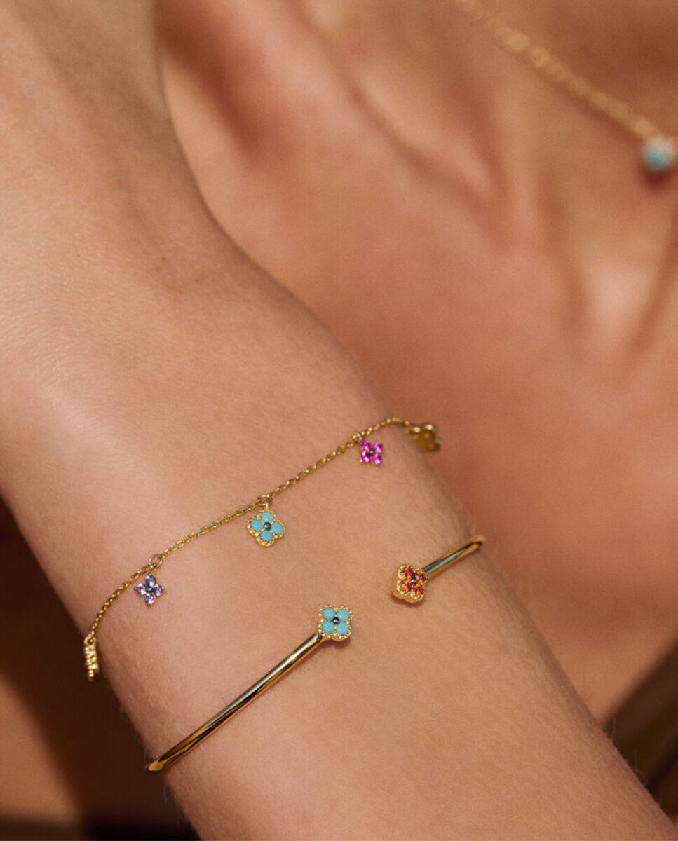 Pulsera de cadena beloved - Agatha Paris - / oro - Multicolor Multicolor-4