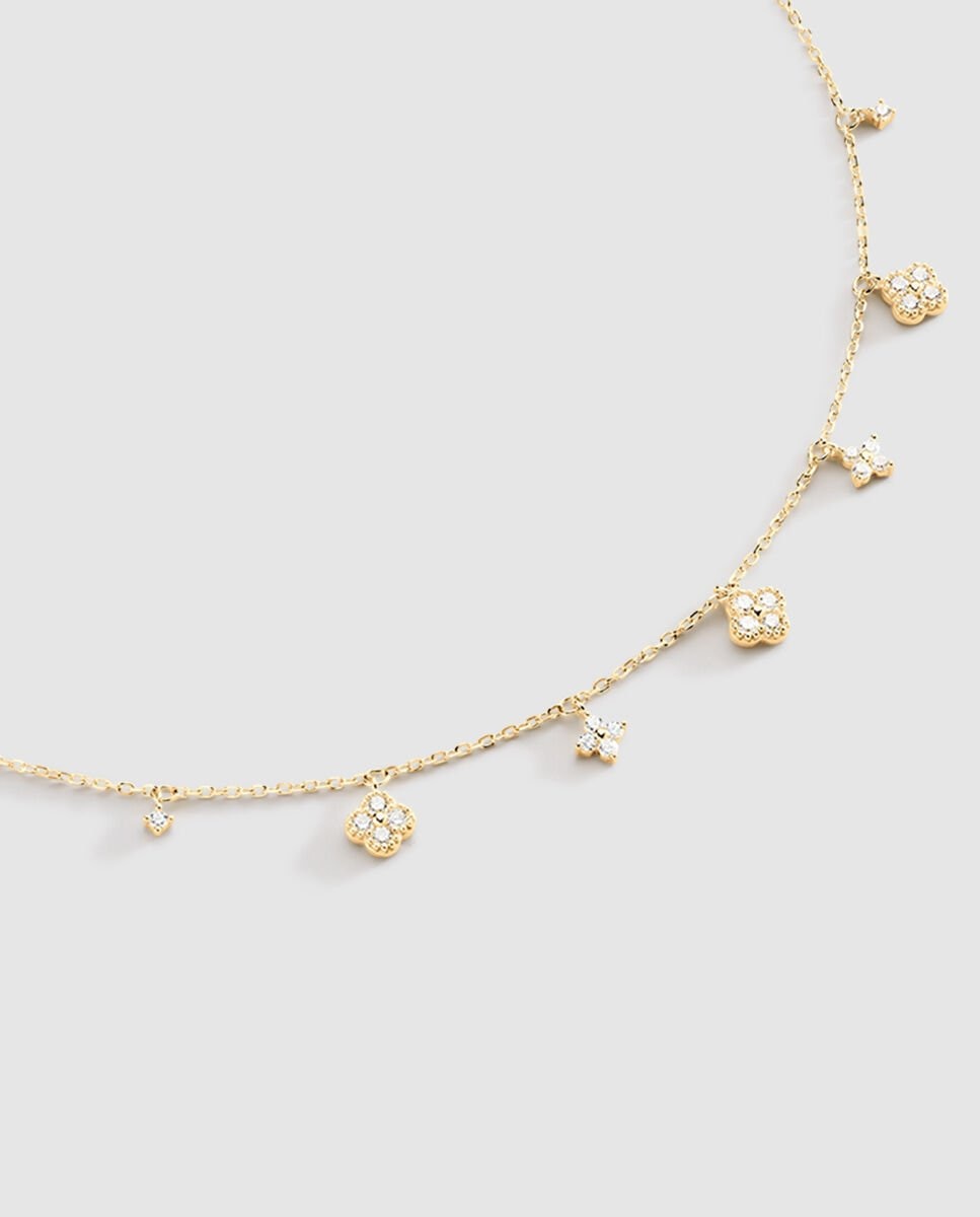 Imagen 1 de Collar corto Beloved cristal dorado - Agatha Paris - Oro Oro
