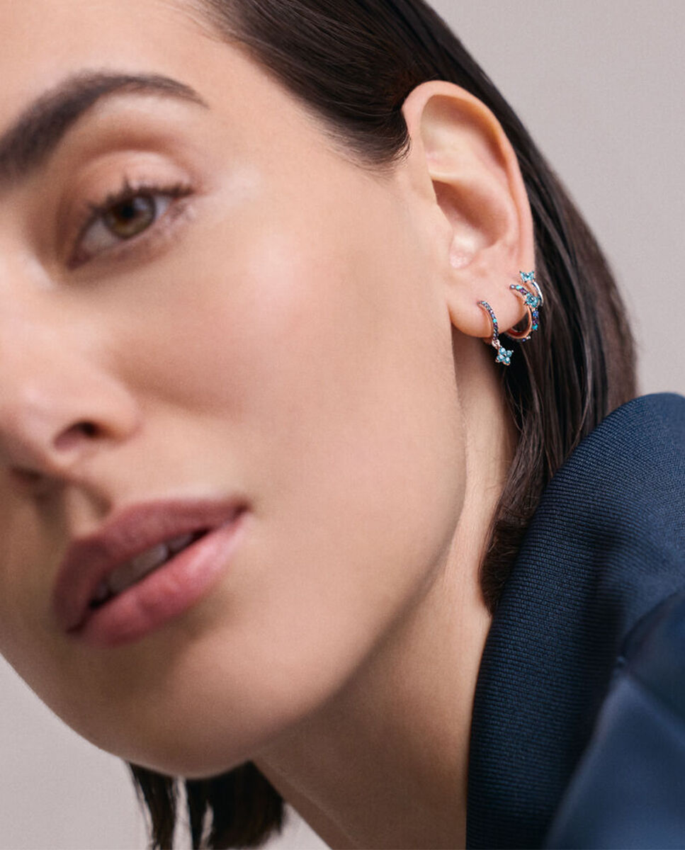 Imagen 4 de Piercing criolla mix& match - Agatha Paris - multicolor / oro - Multicolor Multicolor