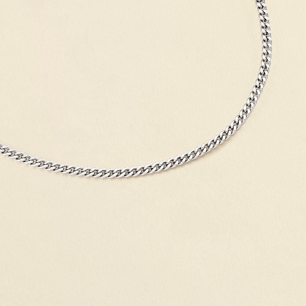 Collar midi gourmet plateado María Pombo Lucky - Plata Plata-4