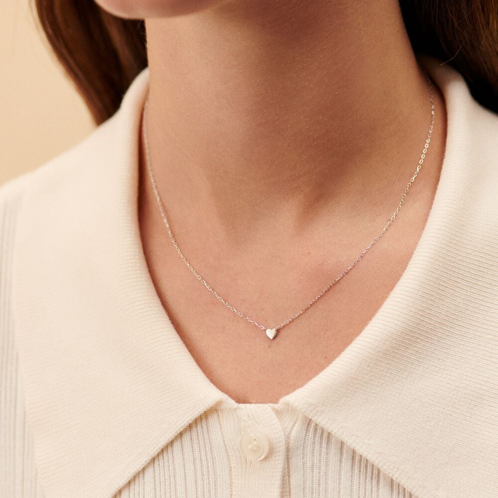 Collar corto With Love - Agatha Paris - Plata Plata-3
