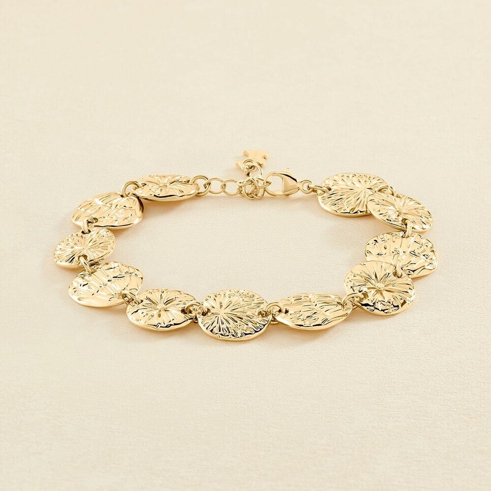 Pulsera Astree de cadena dorado Oro-2