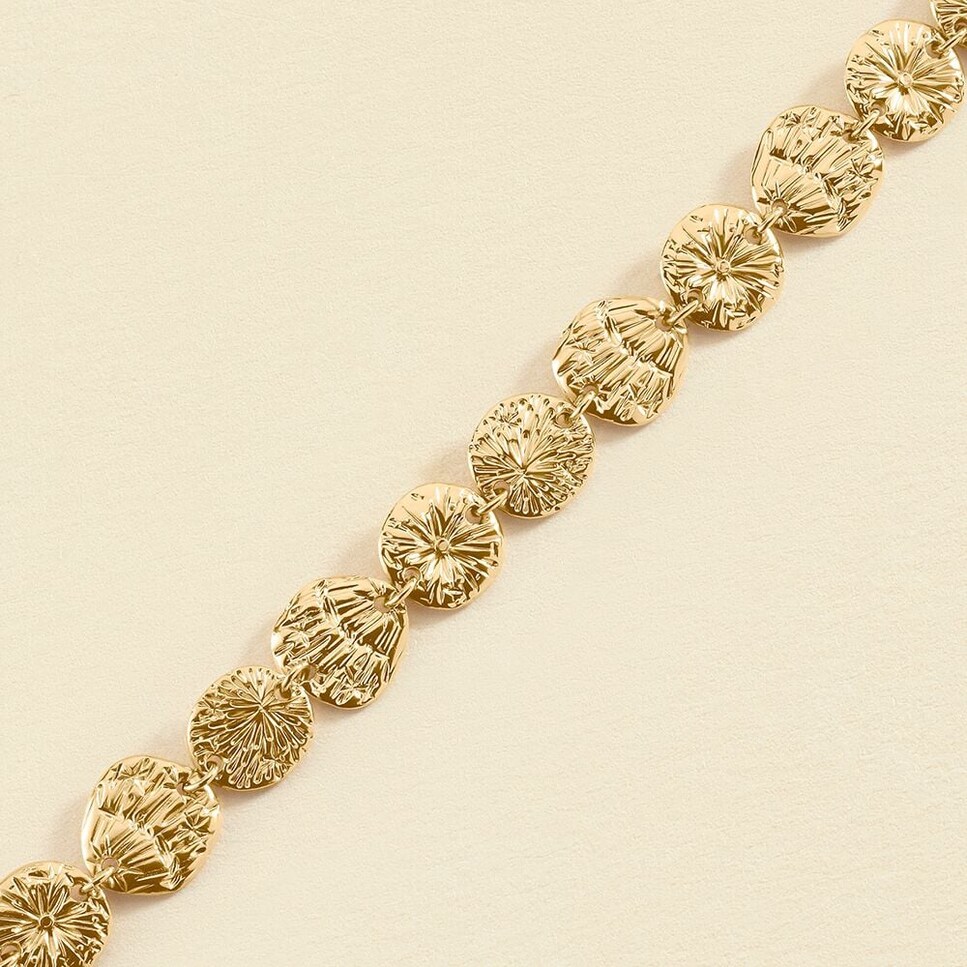 Pulsera Astree de cadena dorado Oro-4
