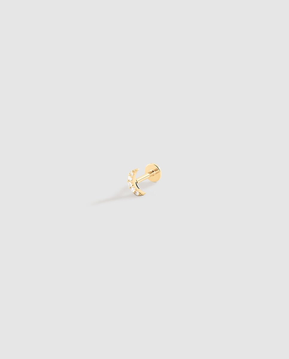 Imagen 0 de Piercing hélix & tragus mix& match - cristal / dorado Blanco