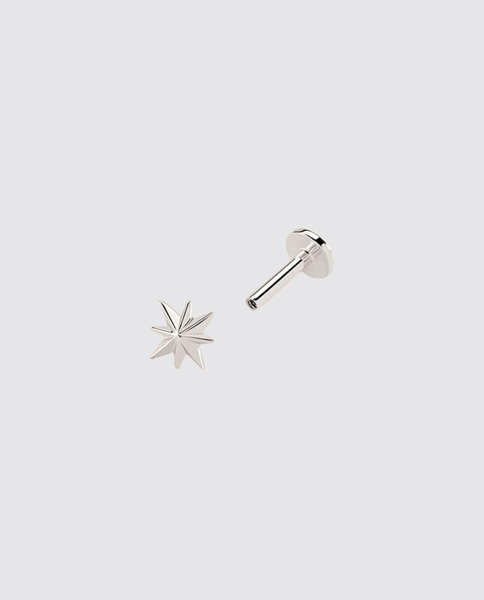 Piercing hélix & tragus mix& match - Agatha Paris - plata - Plateado Plateado-2