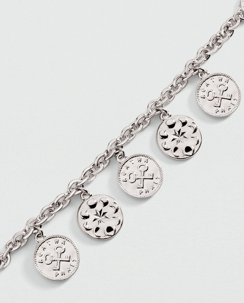 Pulsera de cadena saint honore - Agatha Paris - Plateado Plateado-2