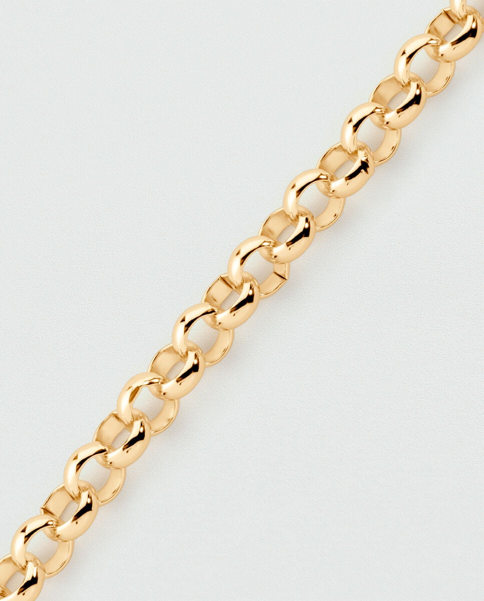 Imagen 2 de Pulsera de eslabones talismans acabada en oro tipo malla - Agatha Paris - Dorado Dorado