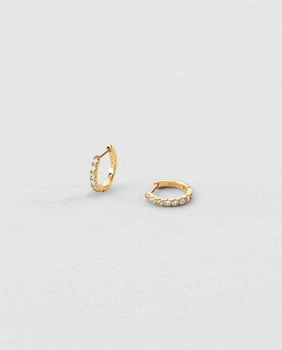 Imagen 0 de Criollas talismans acabadas en oro de 9mm, son compatibles con nuestros colgantes talismans Blanco