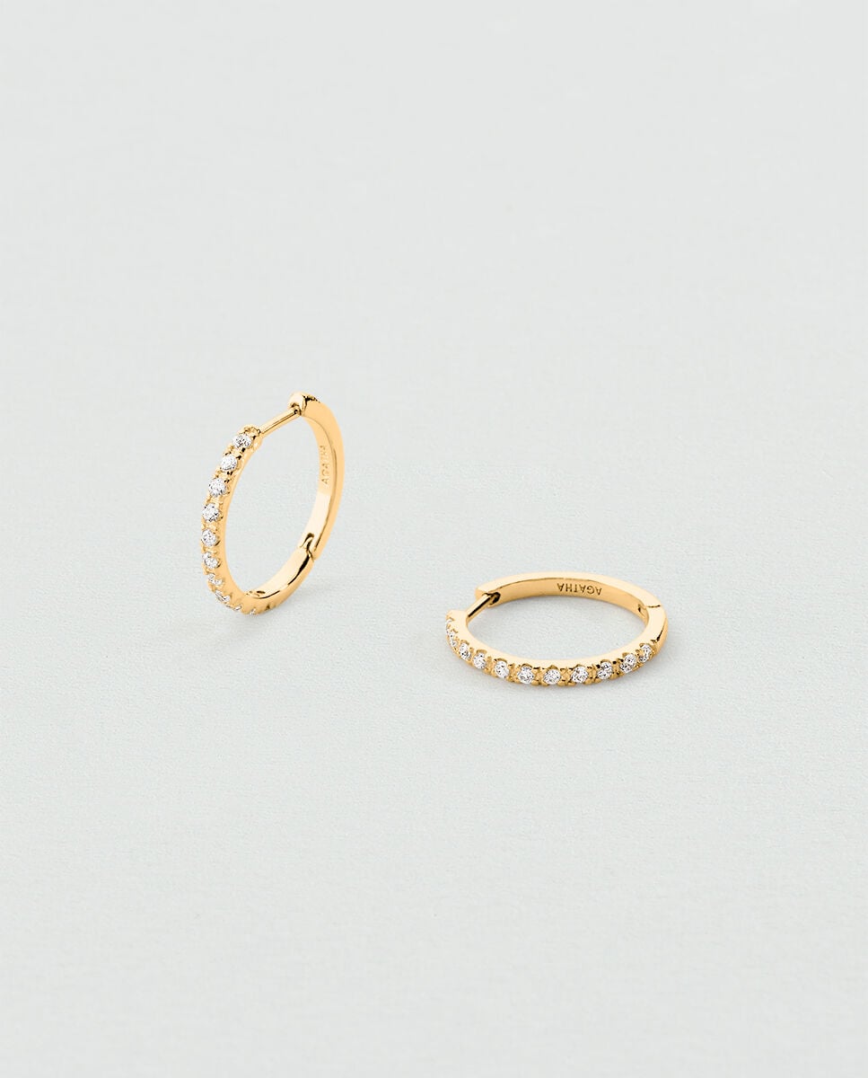 Imagen 0 de Criollas talismans acabadas en oro de 19mm, son compatibles con nuestros colgantes talismans Blanco