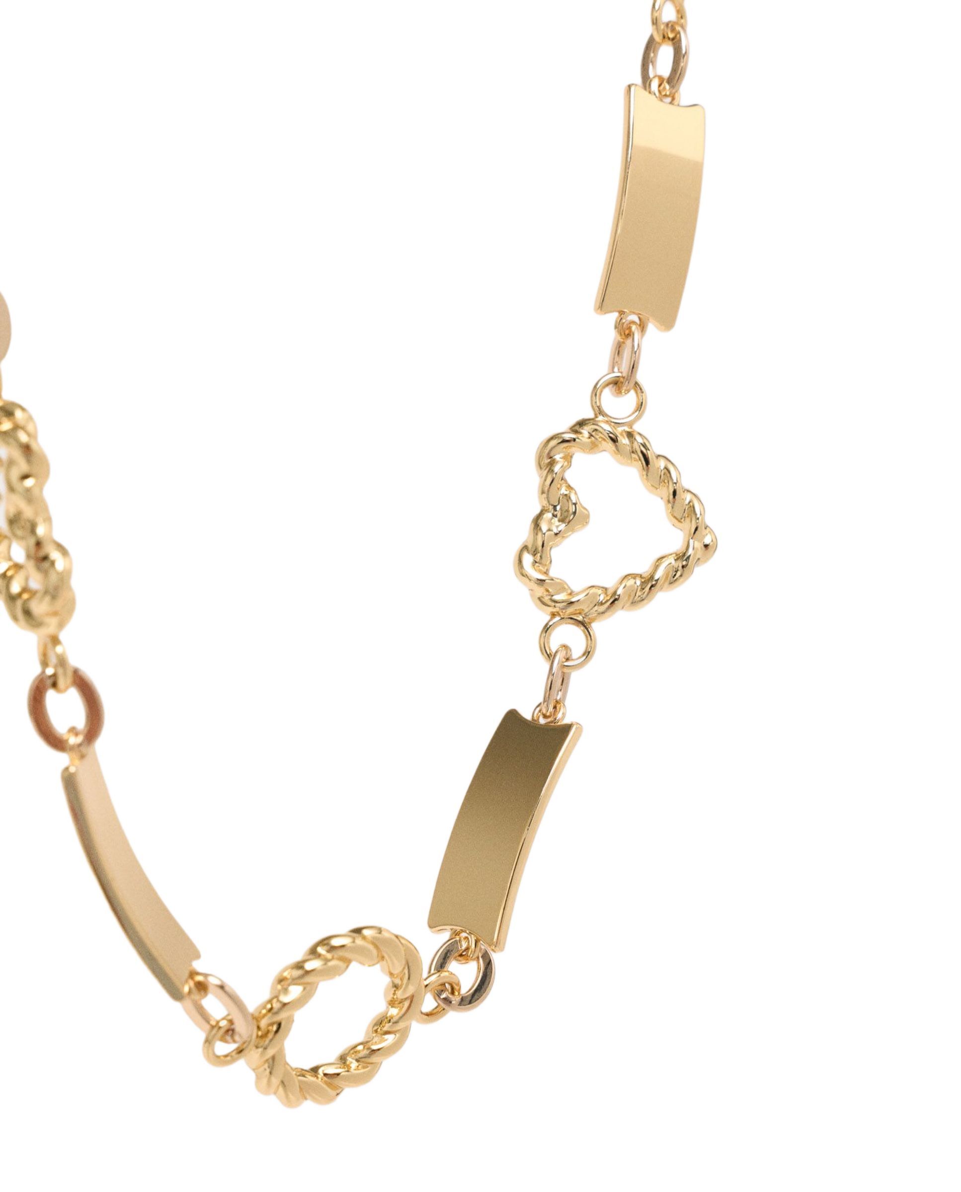 Cinturón de fiesta de cadena dorada trenzada - Maje - Oro Oro-7