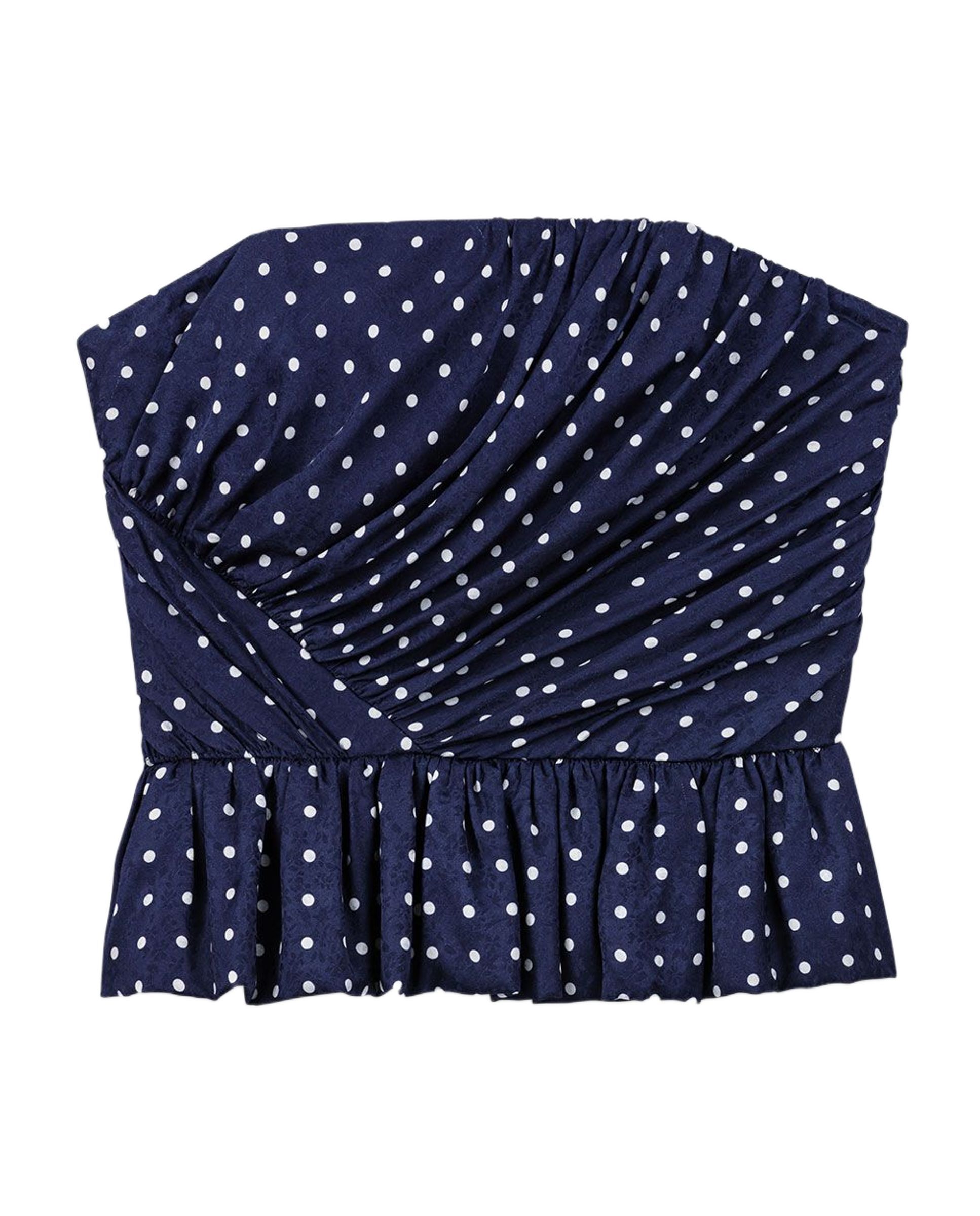 Maje - Top de mujer sin mangas estampado de lunares.