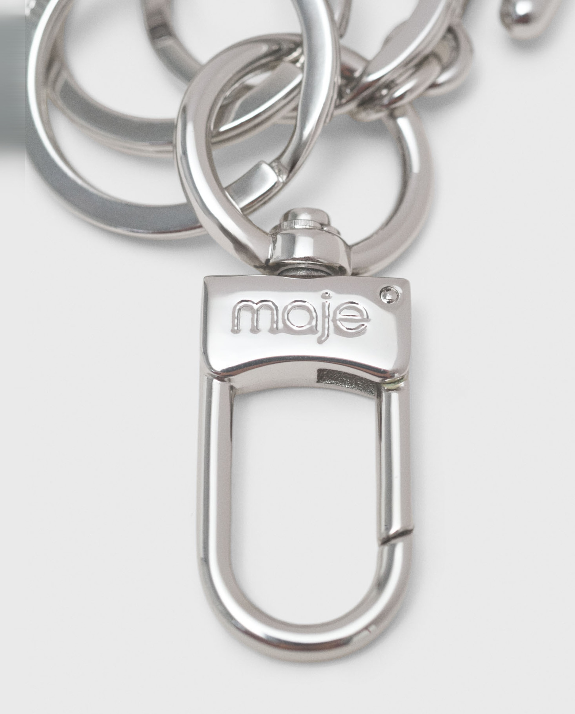 Llavero joya con strass - Maje - Plata Plata-7