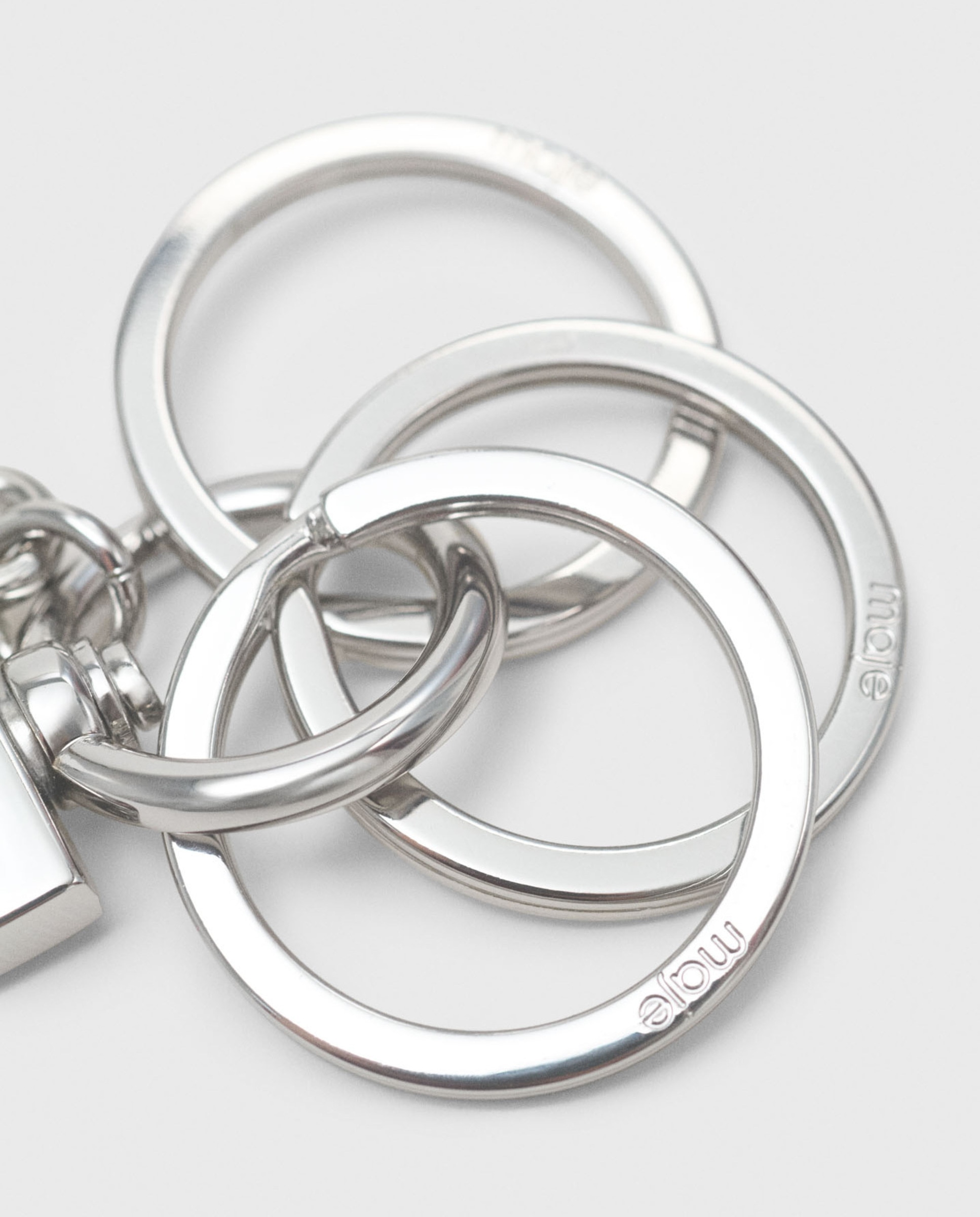 Llavero joya con strass - Maje - Plata Plata-9