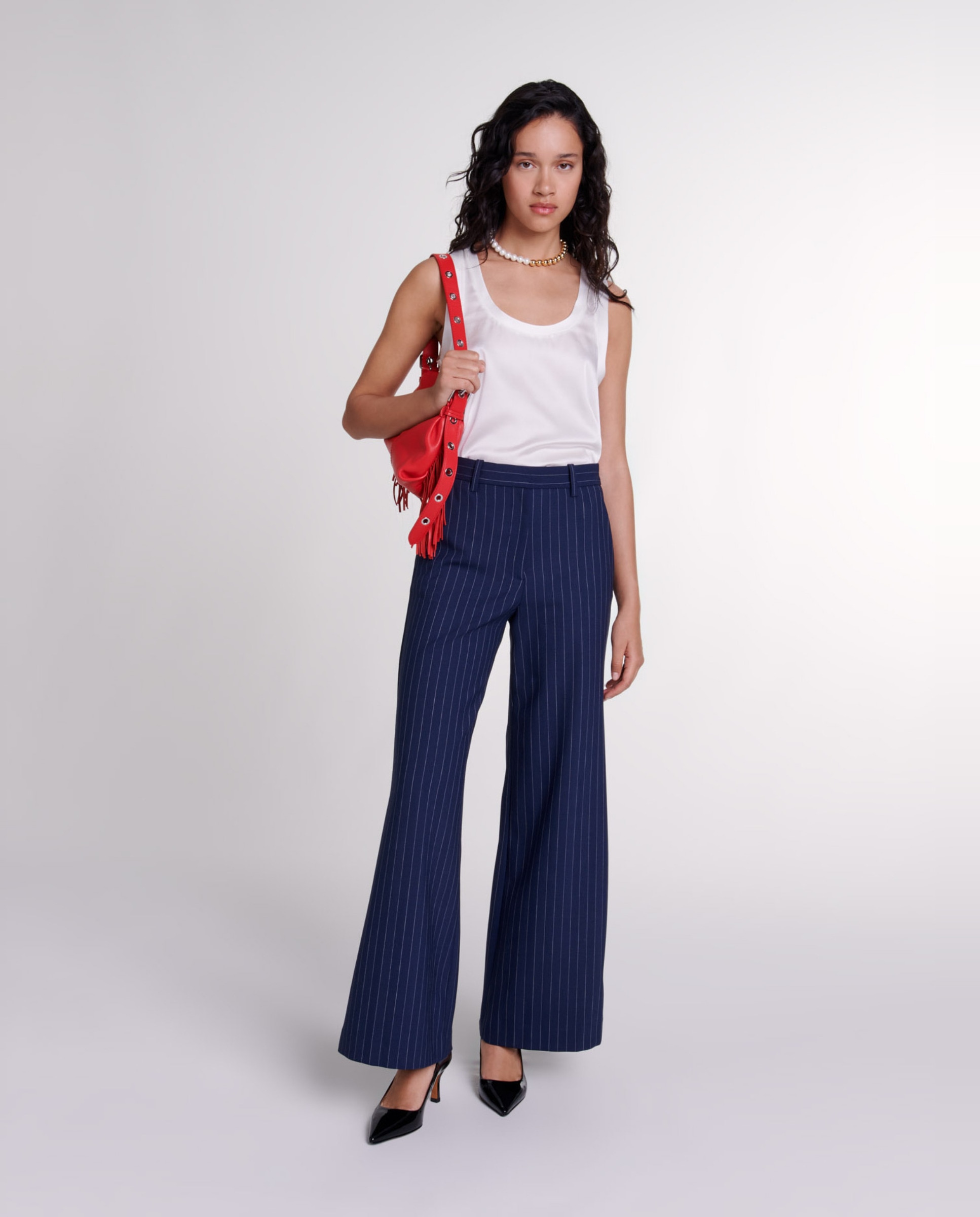 Pantalon ancho mujer fashion el corte ingles