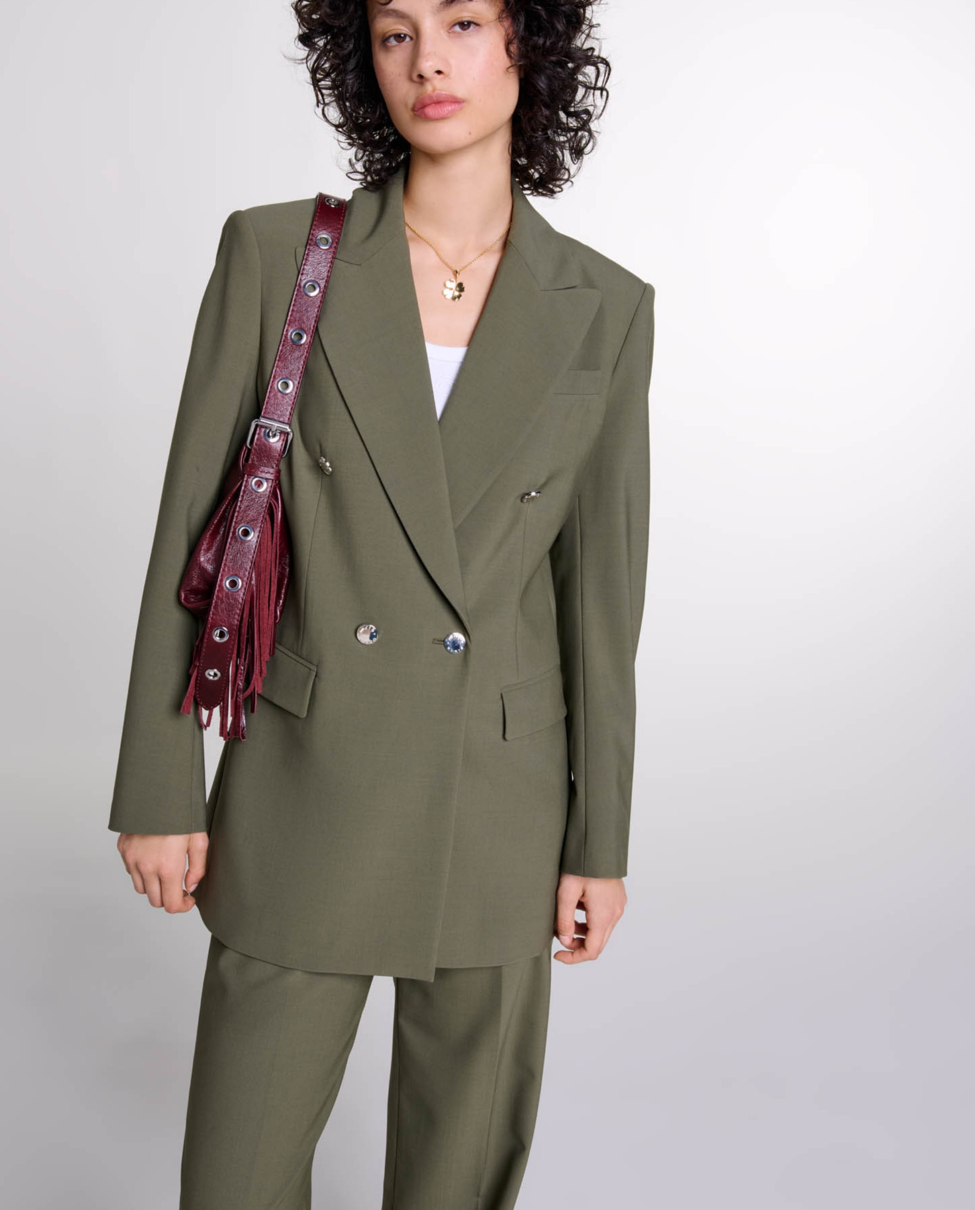 Blazer de mujer de sastre entallada