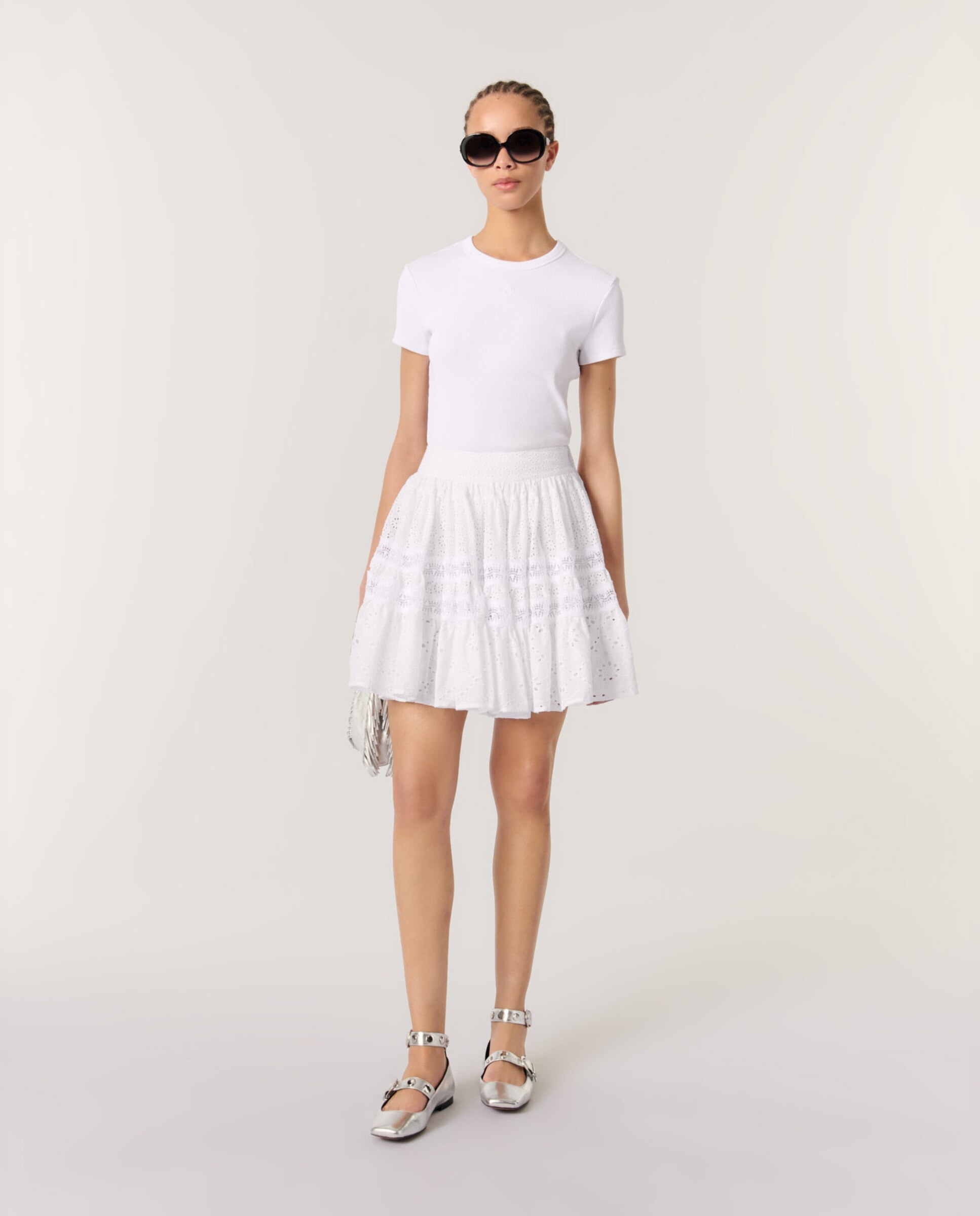 faldas blancas mujer el corte ingles