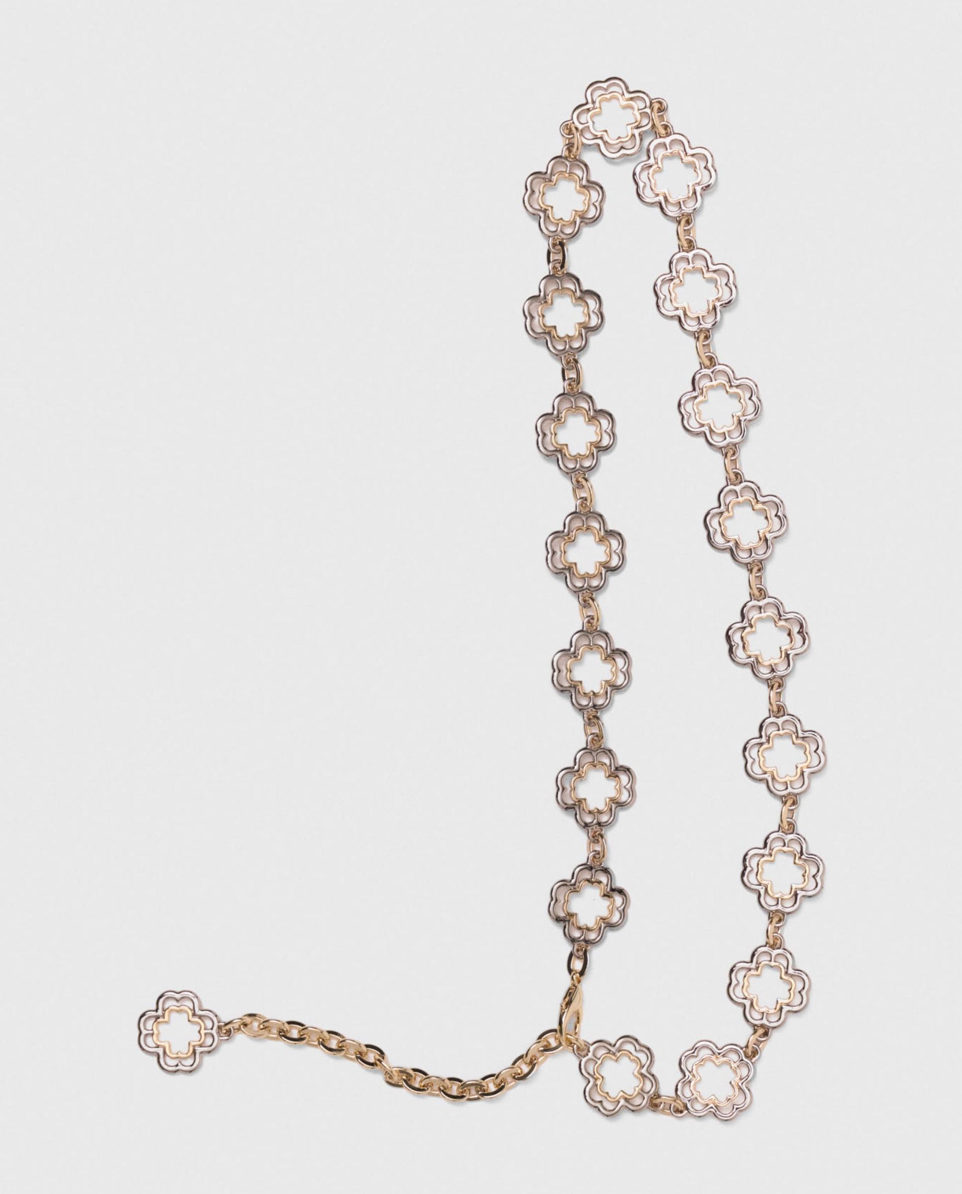 Cinturón de mujer de cadena Clover - Maje - Oro Oro-3
