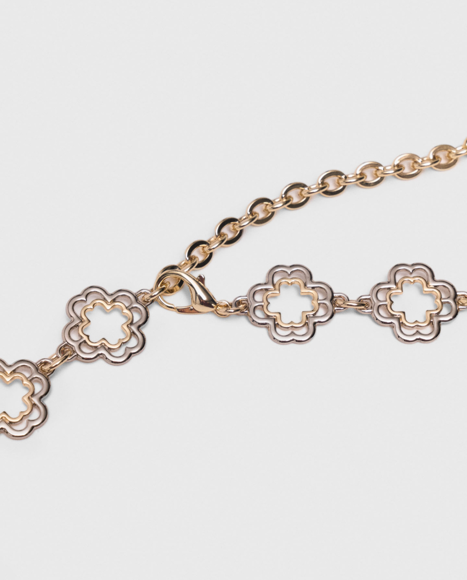 Cinturón de mujer de cadena Clover - Maje - Oro Oro-5
