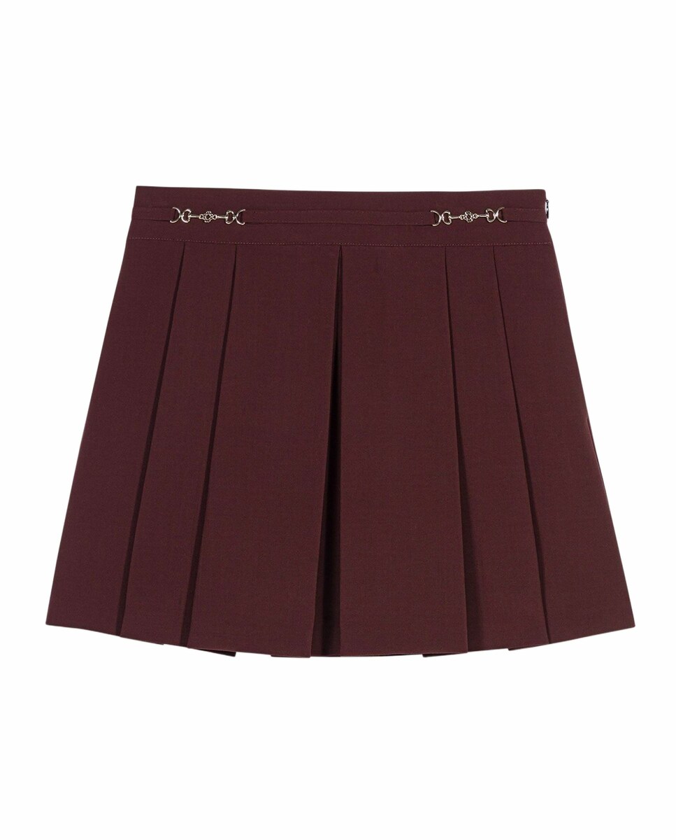 Falda corta plisada · Maje · El Corte Inglés