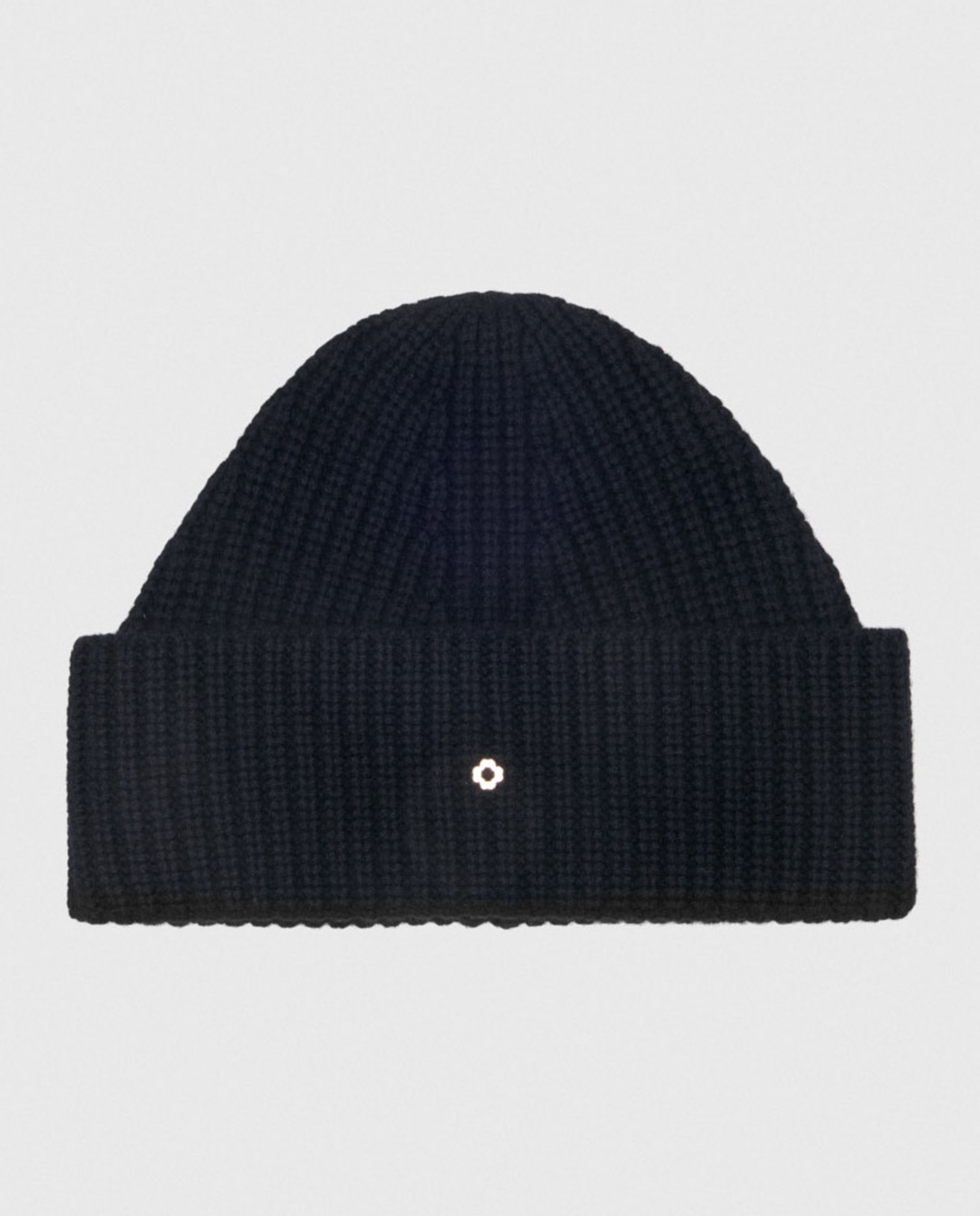 Gorro de mujer en lana y cachemira - Maje - Negro Negro-1