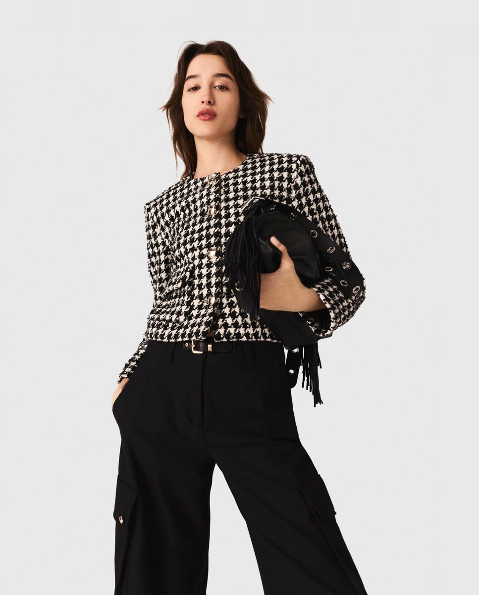 Chaqueta de mujer corta de tweed · Maje · El Corte Inglés