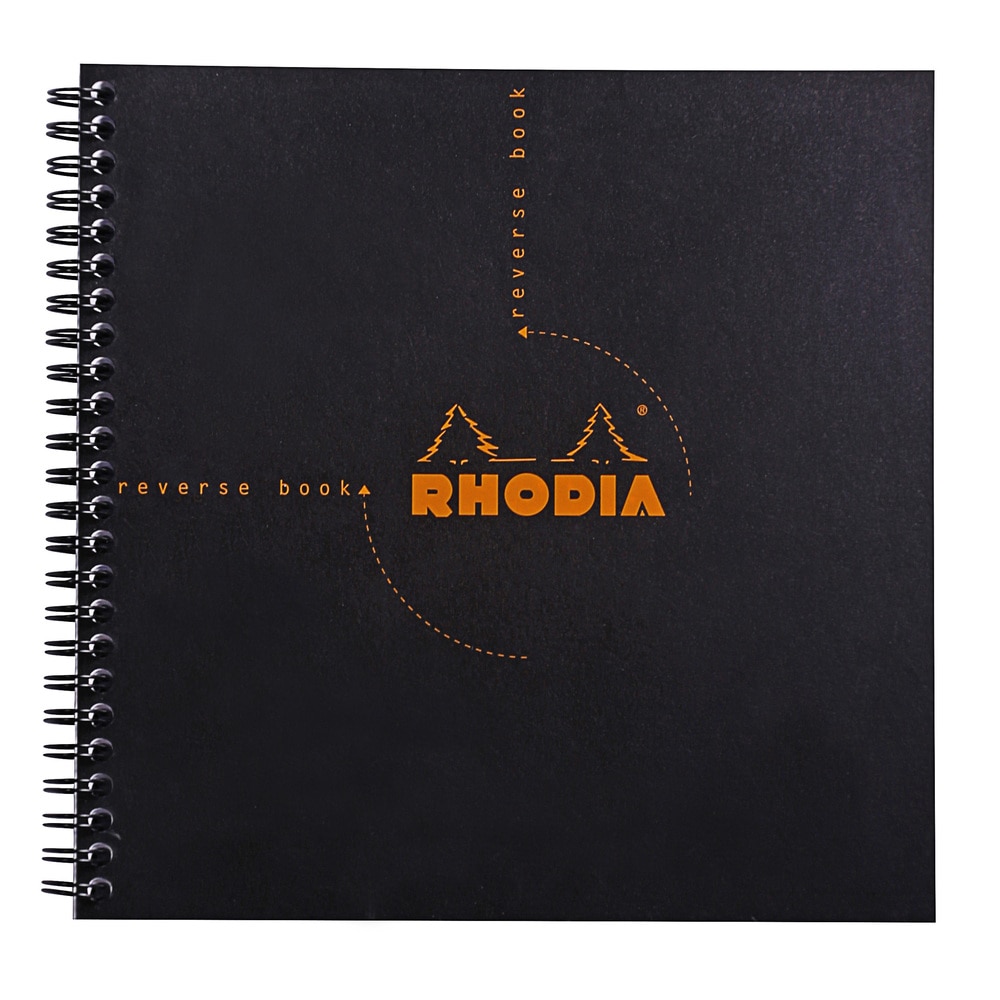 5 Cuadernos reversible Cuadado - Rhodia 193609C - Cuadricula (5x5mm) - 21x21 cm.