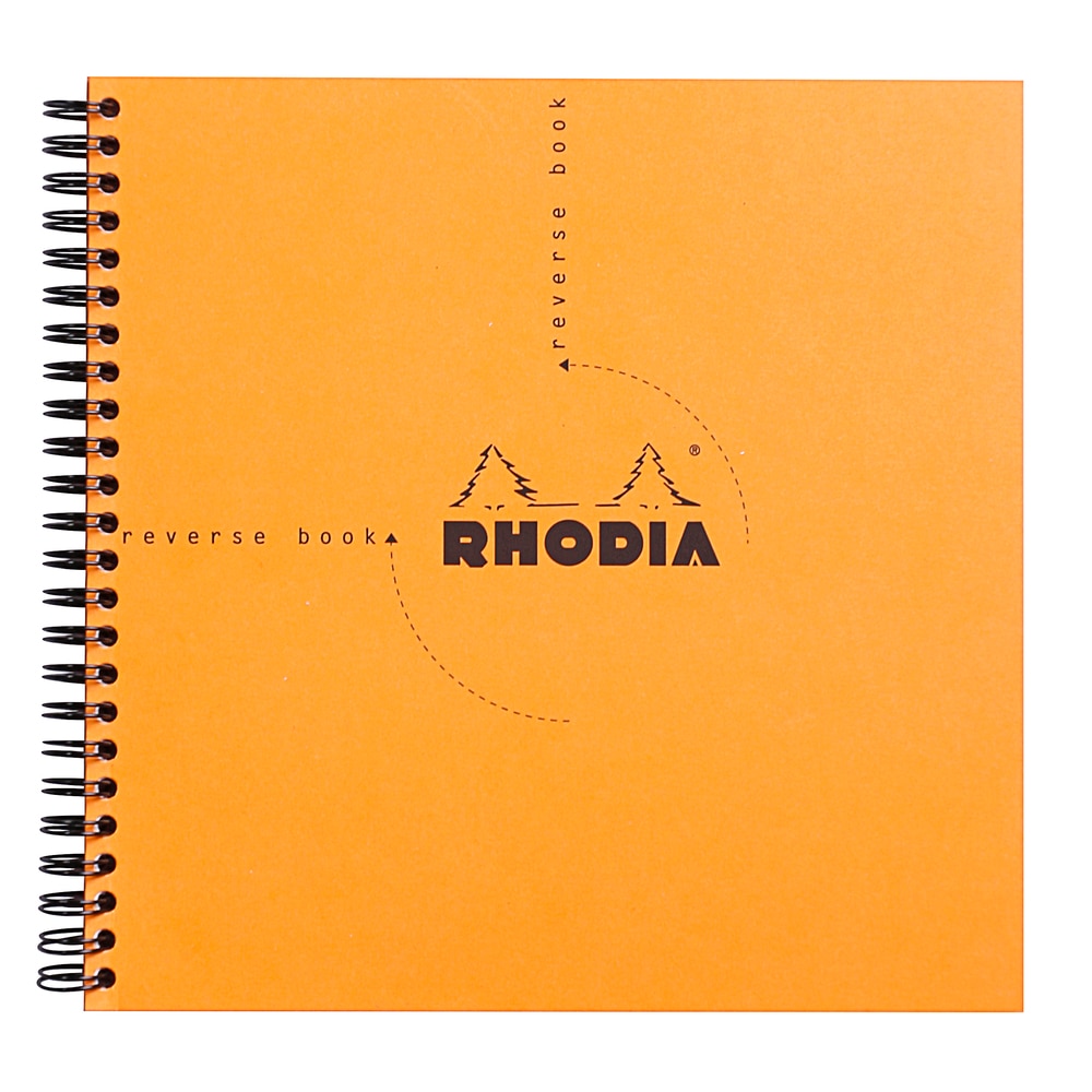 5 Cuadernos reversible Cuadado - Rhodia 193608C - Cuadricula (5x5mm) - 21x21 cm.