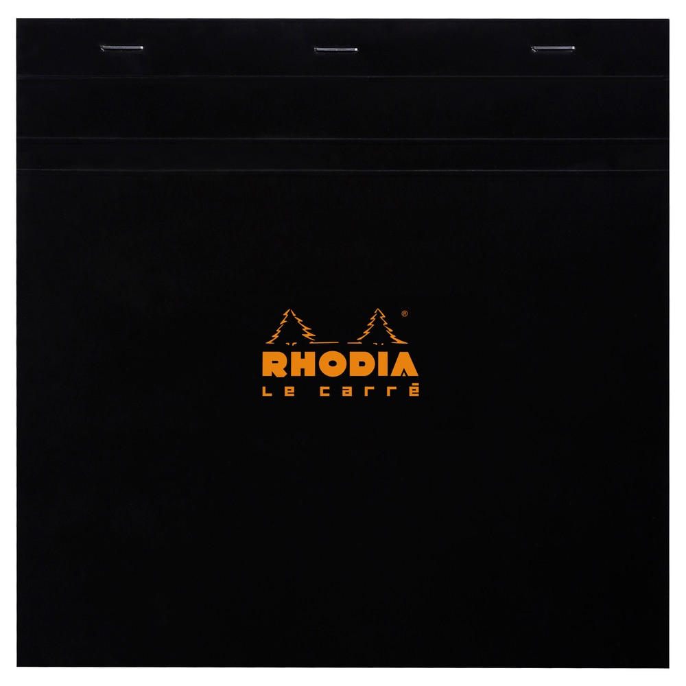 5 Bloc grapado Cuadrado N°210 - Rhodia 210209C - Cuadricula (5x5mm) - 21 x 21 cm.