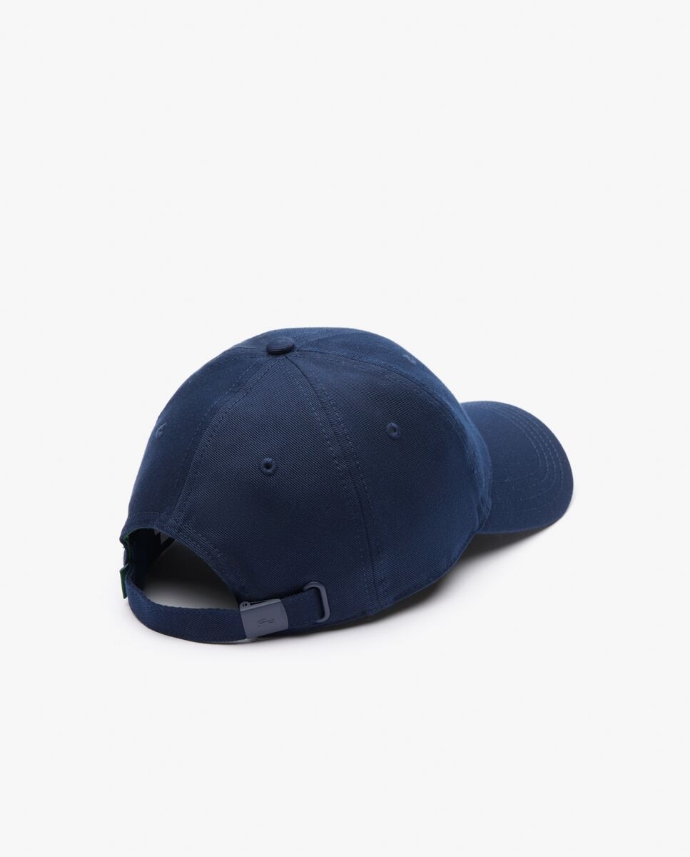 Lacoste - Gorra unisex de sarga de algodón.