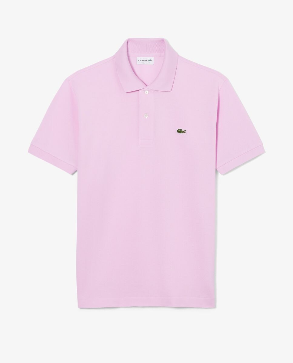 Polo de hombre original de corte clásico de manga corta - Lacoste - Rosa Rosa-6
