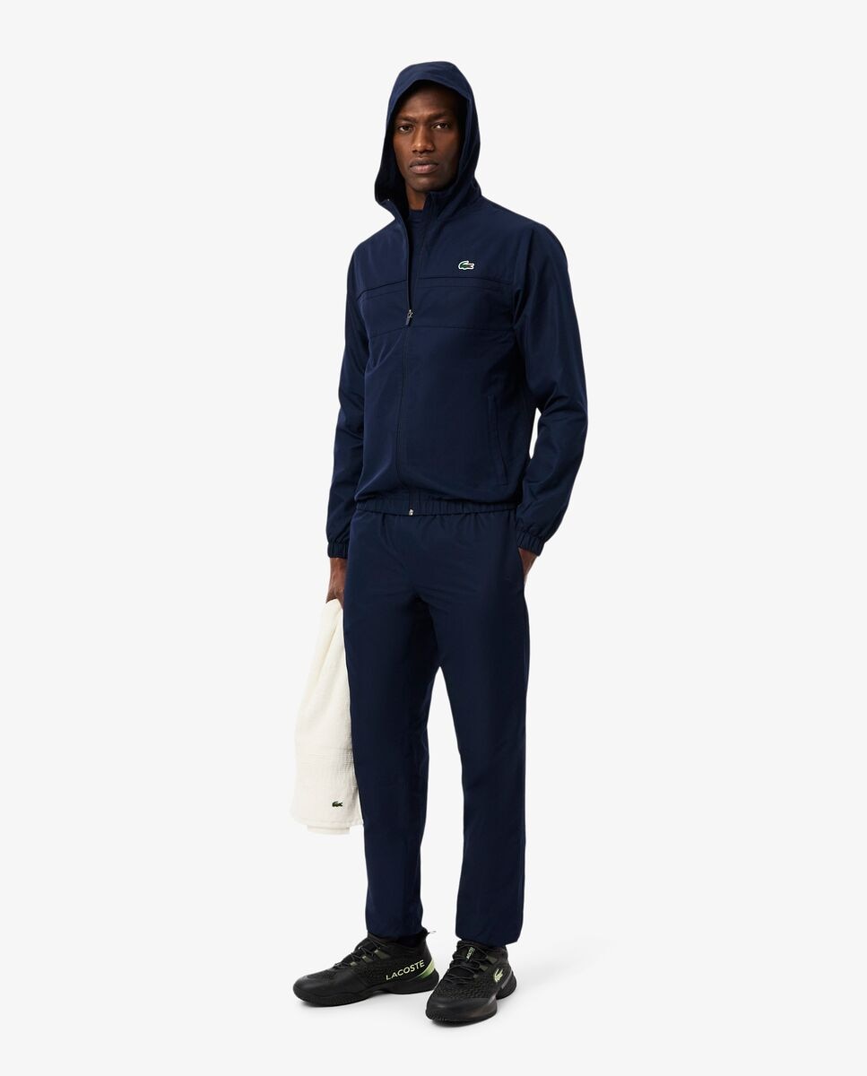Chándal de hombre deportivo de tafetán - Lacoste - Azul marino Azul marino-4