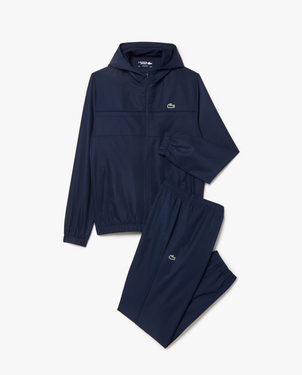 Chándal de hombre deportivo de tafetán - Lacoste - Azul marino Azul marino-6