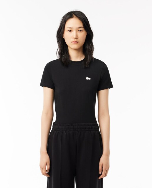 Imagen 0 de Camiseta de mujer de manga corta con logo en el pecho