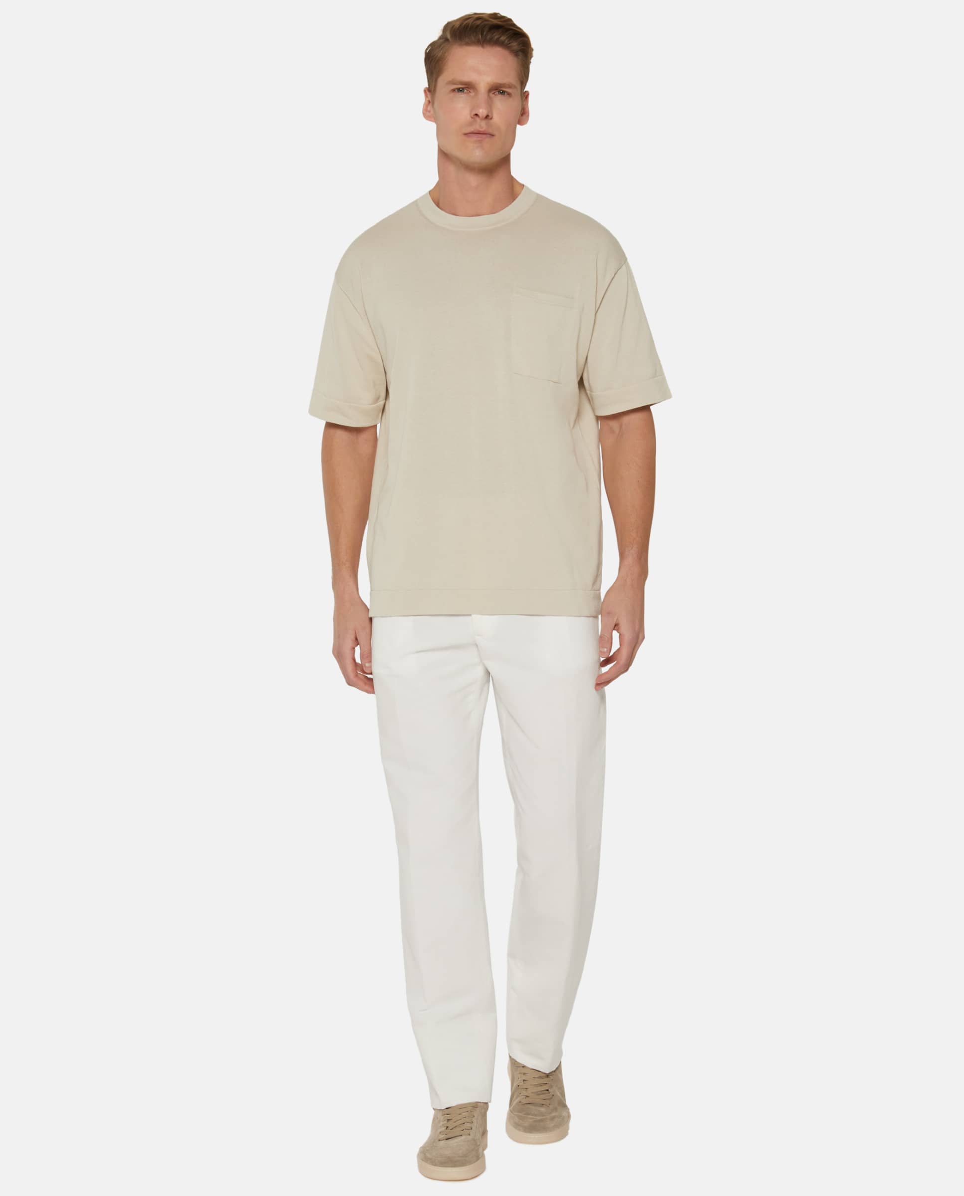 Boggi Milano - Pantalón de hombre de corte regular.