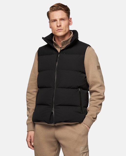 Imagen 0 de Chaleco de hombre con cuello clásico negro