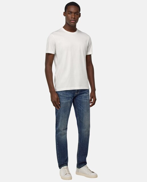 Imagen 0 de Vaquero en denim elástico azul oscuro