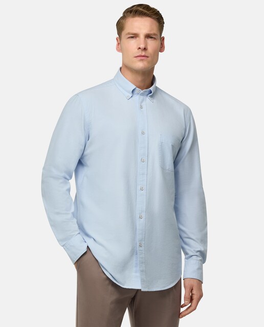 Imagen 0 de Camisa oxford de algodón corte regular