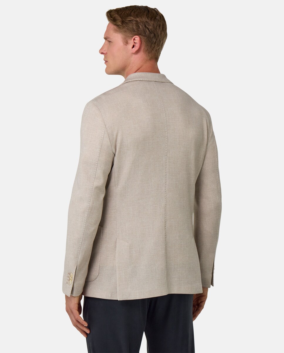 Chaqueta Estructurada De Punto Jersey De Algodón · Boggi Milano · El Corte Inglés