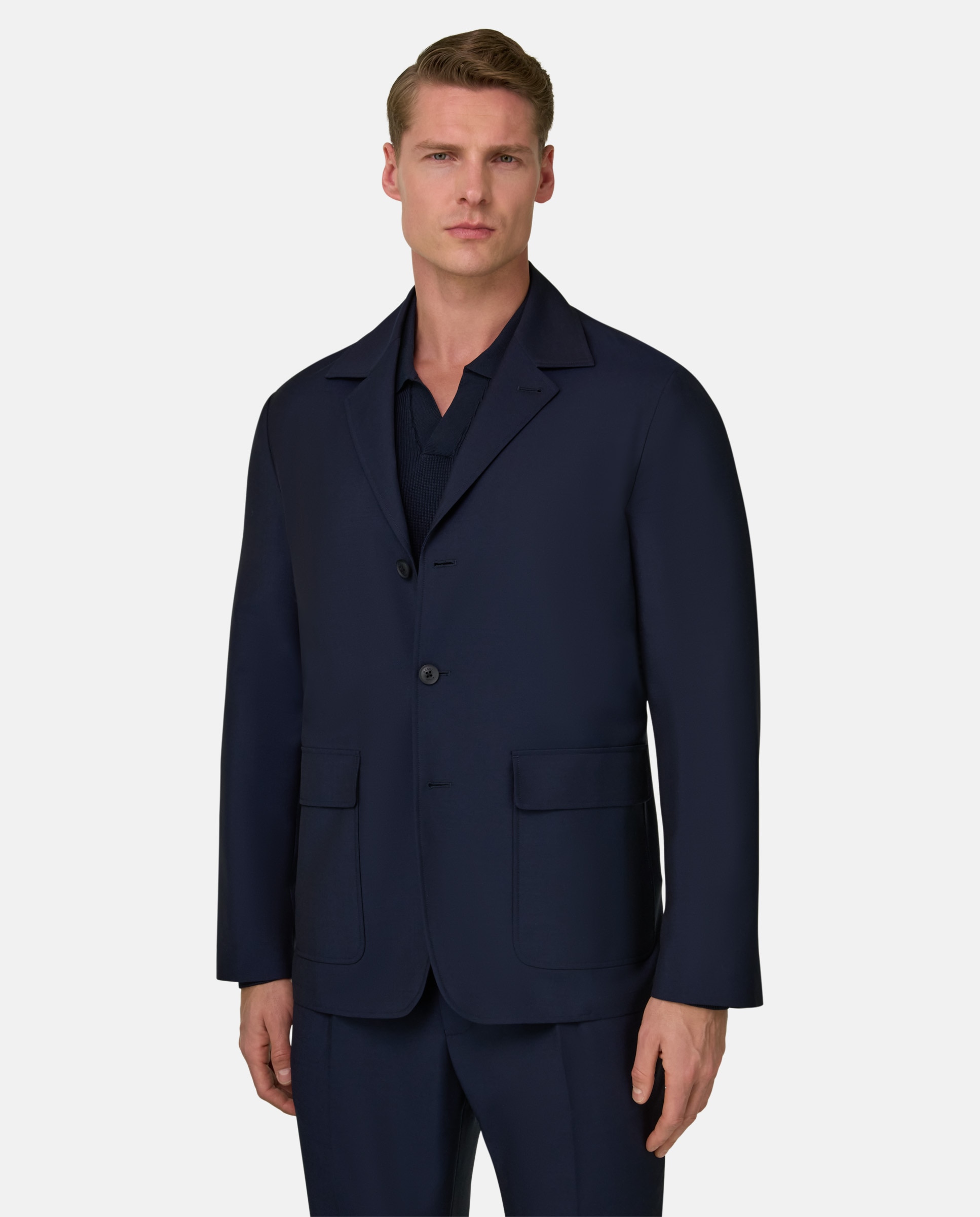 Boggi Milano - Chaqueta de lana y mohair.