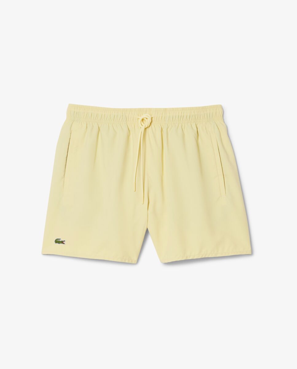 Bañadores boxer de hombre de poliéster - Lacoste - Amarillo Amarillo-6